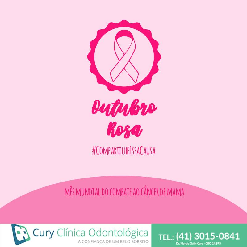 Outubro Rosa Compartilhe essa Causa Mês mundial do combate ao câncer de Mama
